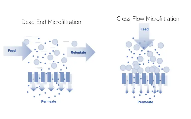 Microfiltration filtration characterization
