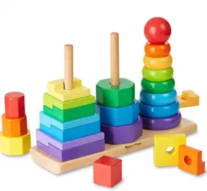 Best Engineering Toys For Kids Melissa & Doug Geometric Stacker