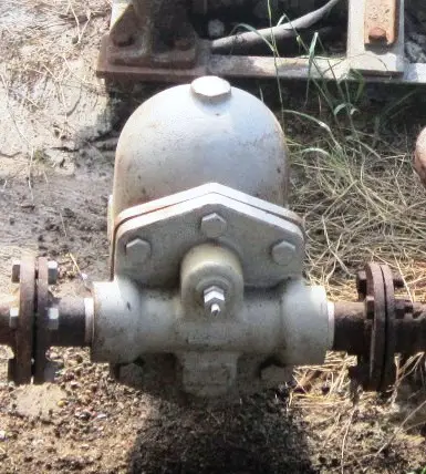 A Float Type Steam Trap At Work Picture
